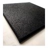 Piso Borracha Academia Crossfit 15mm Preto 0,50mx0,50m - 3