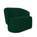 Ver imagem 1 de Sofá 2 Lugares Namoradeira Orgânica para Sala Malu Bouclê Verde M11 - D’Rossi