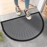 1 Tapete Porta Capacho Naska Meia Lua Antiderrapante 40x60cz - 2