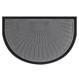 1 Tapete Porta Capacho Naska Meia Lua Antiderrapante 40x60cz - 7