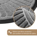 Ver imagem 3 de 1 Tapete Porta Capacho Naska Meia Lua Antiderrapante 40x60cz