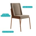 Ver imagem 2 de Conjunto 2 Cadeiras de Jantar Hug 1749 Carraro (rose)