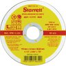 Kit de Disco de Corte Starrett com 06 Discos Fino Inox 4.1/2 Starrett Esmerilhadeira -c/06 - 2