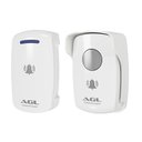 Ver imagem 1 de Campainha Digital Agl sem Fio 433 Branca - 1206001