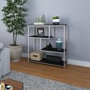 Ver imagem 2 de Estante Brooklyn Baixa 04 Prateleiras 94x90x30cm