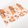 Tapete Infantil Atividades Dobrável 150x200cm Espessura 8mm Animais - 2