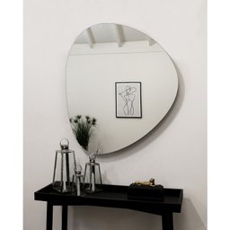 Espelho Orgânico Autoadesivo Lapidado 64x54cm - 2