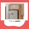 Cozinha Completa 6 Peças com Armário para Geladeira Juliete Multimóveis CR6238 Mel/Fumê - 7
