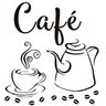 Adesivo Decorativo Parede Cozinha Café com Bule - 1