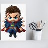 Poster MDF 20x30 Decoração Geek Doutor Estranho Fã Art - 2