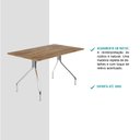 Ver imagem 5 de Conjunto Sala de Jantar Carraro Lion com Mesa e 6 Cadeiras