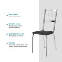Ver imagem 6 de Conjunto Sala de Jantar Carraro Lion com Mesa e 6 Cadeiras