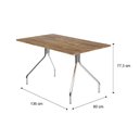 Ver imagem 3 de Conjunto Sala de Jantar Carraro Lion com Mesa e 6 Cadeiras