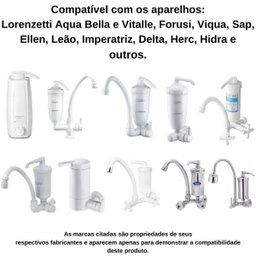 Refil Vela Para Filtro Acqua Bella Lorenzetti E Vitale - 2