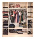 Ver mais imagens de Expositor Colméia Cabideiro Nichos = 5 Peças = Loja Roupas