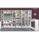 Ver imagem 2 de Expositor Colméia Armários Balcão Arara 4 Peças