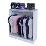 Colméia Para Loja Arara Provador Balcão Caixa = Kit 9 Peças - Branco - 5