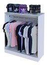 Ver imagem 5 de Colméia Para Loja Arara Provador Balcão Caixa = Kit 9 Peças - Branco