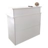 Colméia Para Loja Arara Provador Balcão Caixa = Kit 9 Peças - Branco - 7
