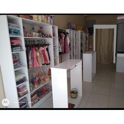 Colméia Para Loja Arara Provador Balcão Caixa = Kit 9 Peças - Branco - 1