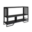 Ver imagem 5 de Balcão Aparador Estilo Industrial Telado 134cm Lacasamia