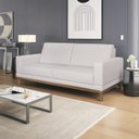 Ver mais imagens de Sofa 3 Lugares 180 cm Crons Linho Bege Vazzano