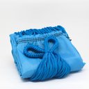 Ver imagem 3 de Rede de Dormir Descanso Nylon Garimpeira Camping Azul Claro