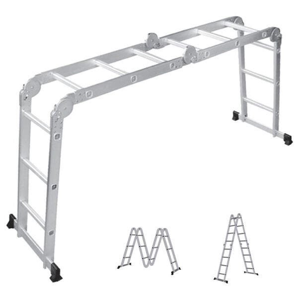 Escada Articulada 4x3 com 12 Degraus Worker 428132 428132 - 1