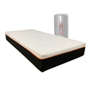 Ver imagem 1 de Colchão Viúva Criazzi 128x188 Cm Enrolado Molas Ensacadas Macio