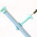 Ver imagem 1 de Kit Varão para Cortina 2,50 Metros 19mm Azul