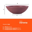 Ver imagem 3 de Vaso Bacia Verona Café 16 Terrano