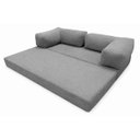 Ver imagem 5 de Sofá Cama 1,80 M Tecido Boucle Cinza Flex Inbox