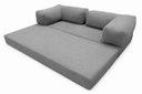 Ver imagem 5 de Sofá Cama 1,80 M Tecido Boucle Cinza Flex Inbox