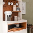 Ver imagem 4 de Aparador Buffet para Cozinha Flow 2 Portas- White/freijó