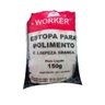 Estopa para Polimento e Limpeza Branca Pacote 150g - Worker - 1