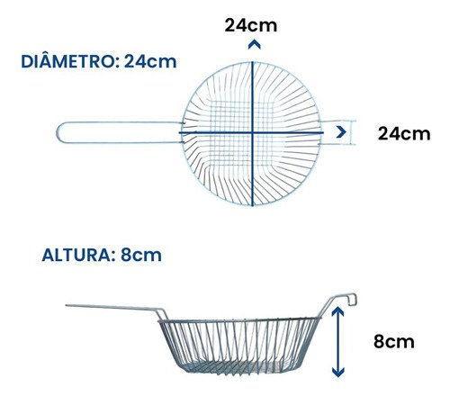 Fritadeira Eletrica Industrial Tacho Redonda 3,5l Profissional - 3