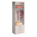Ver imagem 2 de Guarda-Roupa de 2 Portas 1303 Ilan Carvalho Claro