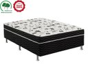 Ver imagem 2 de Cama Box Casal + Colchão Casal Confort Molas Bonnel 138x188x57