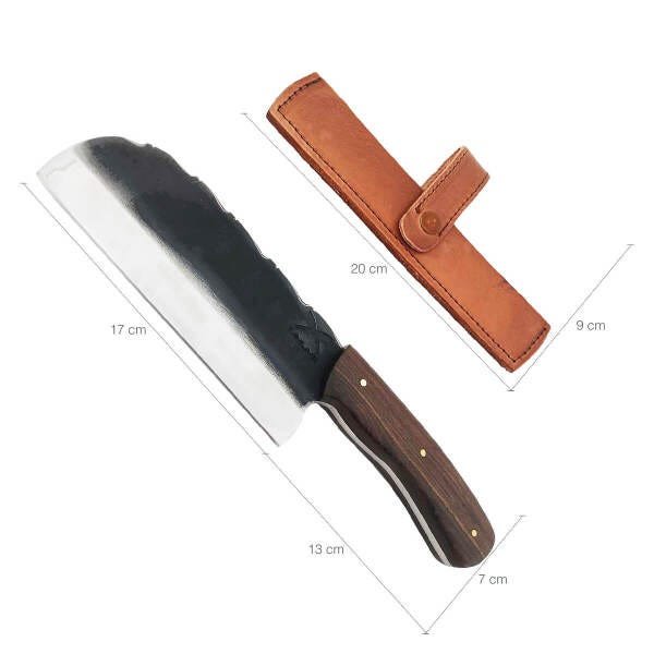 Faca Cutelo Cutelinho 5mm Artesanal Zanline Aço Inox 420c