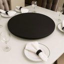 Ver imagem 2 de Centro de Mesa Prato Giratório Tábua 60cm Preto