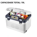 Ver imagem 4 de Caixa Térmica Cooler 19l Automotiva Elétrica 12v Frio e Quente Geladeira Portátil Importway Iwmca014