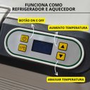 Ver imagem 3 de Caixa Térmica Cooler 19l Automotiva Elétrica 12v Frio e Quente Geladeira Portátil Importway Iwmca014