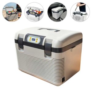 Caixa Térmica Cooler 19l Automotiva Elétrica 12v Frio e Quente Geladeira Portátil Importway Iwmca014