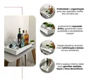 Ver imagem 6 de Bandeja Espelada Decorativa Salar Cozinha Cantinho do Café Espelhada 50cm por 30cm