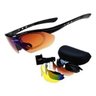 Óculos Polarizado Ciclismo Esportivo Corrida Kit 5 Lentes - Oulaiou - Preto - 1