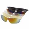 Óculos Polarizado Ciclismo Esportivo Corrida Kit 5 Lentes - Oulaiou - Preto - 2