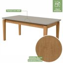 Ver mais imagens de Conjunto Mesa Aries Com Tampo 6 Cadeiras Rinzai Astrid Móveis Lopas