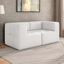 Ver imagem 3 de Sofá Modulado 2 Lugares 154cm Espuma D33 Multimóveis CR45356 Branco
