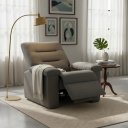 Ver imagem 2 de Poltrona do Papai Reclinável para Sala Besthouse Onix Pop Veludo Cinza