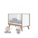 Ver imagem 5 de Berço Americano Quarto Infantil Mini Cama 3 em 1 Candy Branco/Jequitibá H02 - D'Rossi